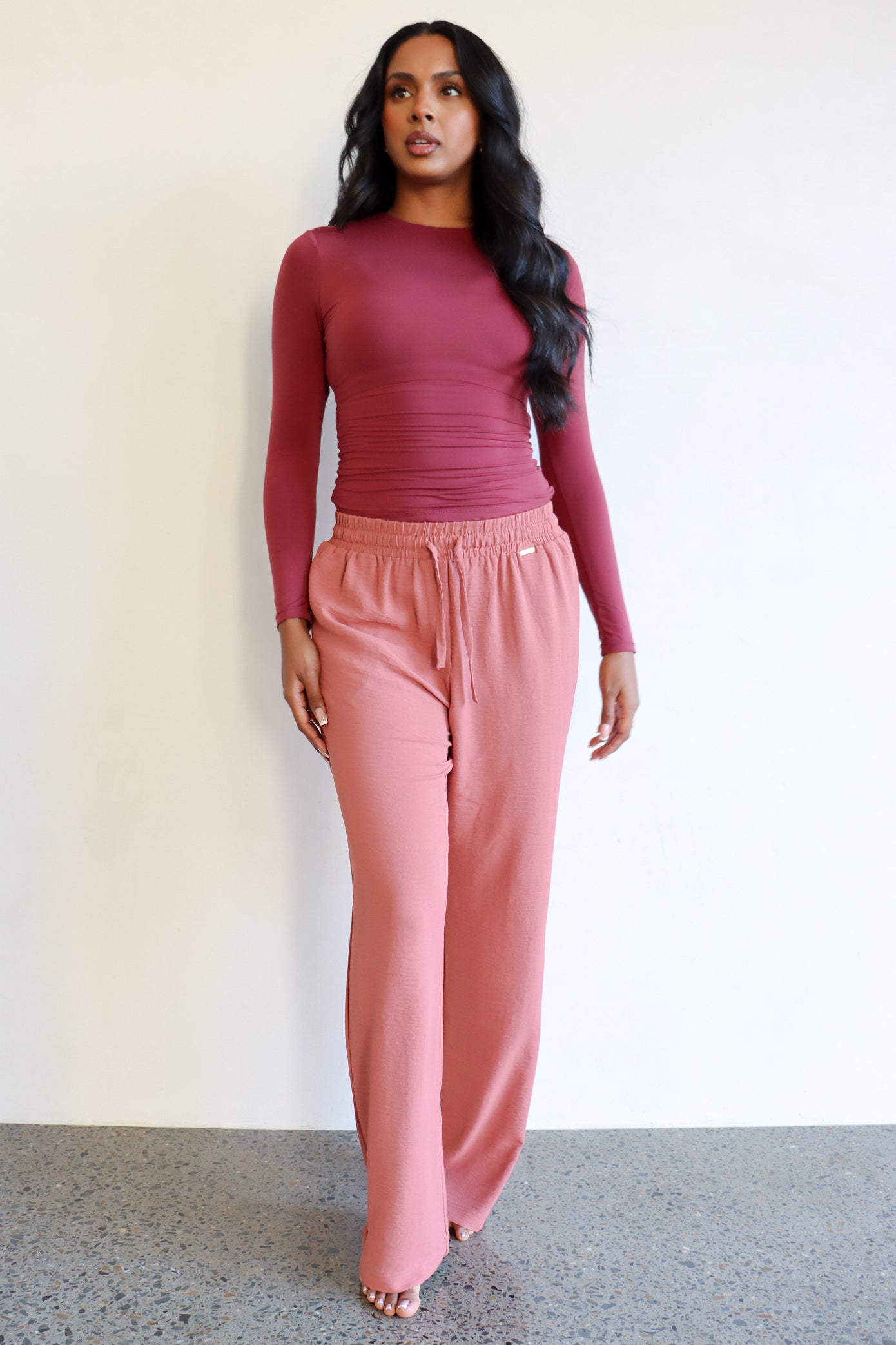 Ascend Top - Burgundy