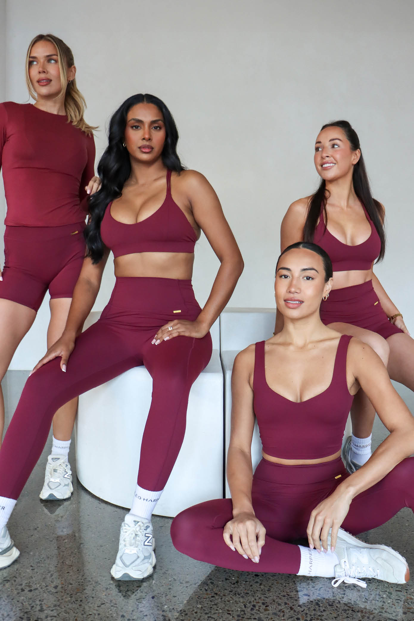 Ascend Top - Burgundy