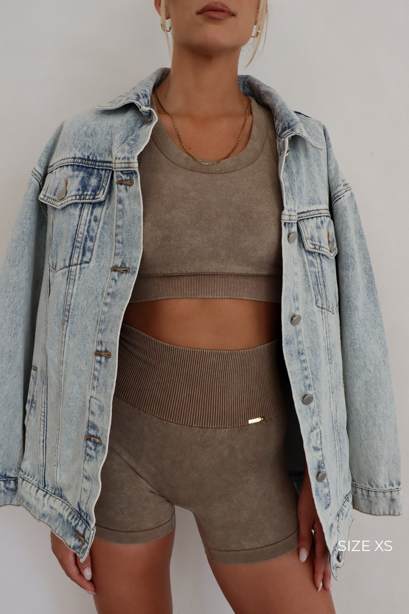 Lennon Jacket - Light Wash