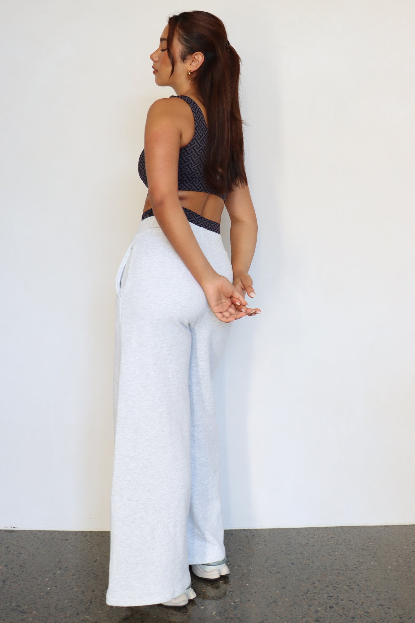 Liberty Bralet - Mono Grey