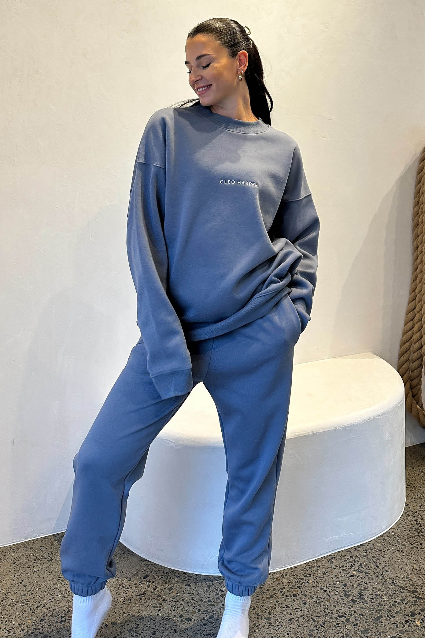 Transit Jogger - Vintage Blue