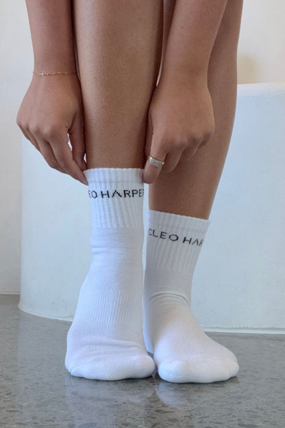Classic Socks 3 Pack - Extra Short - White