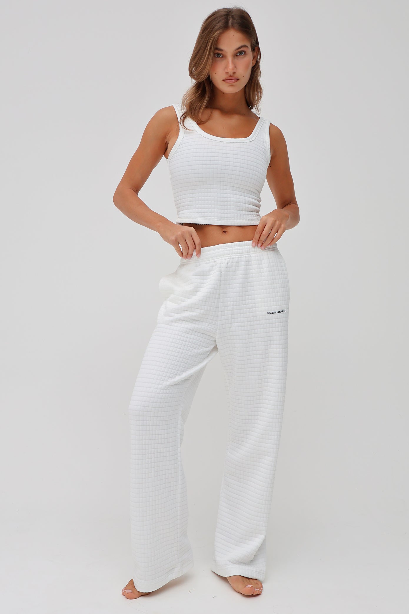 Quilla Pant - White