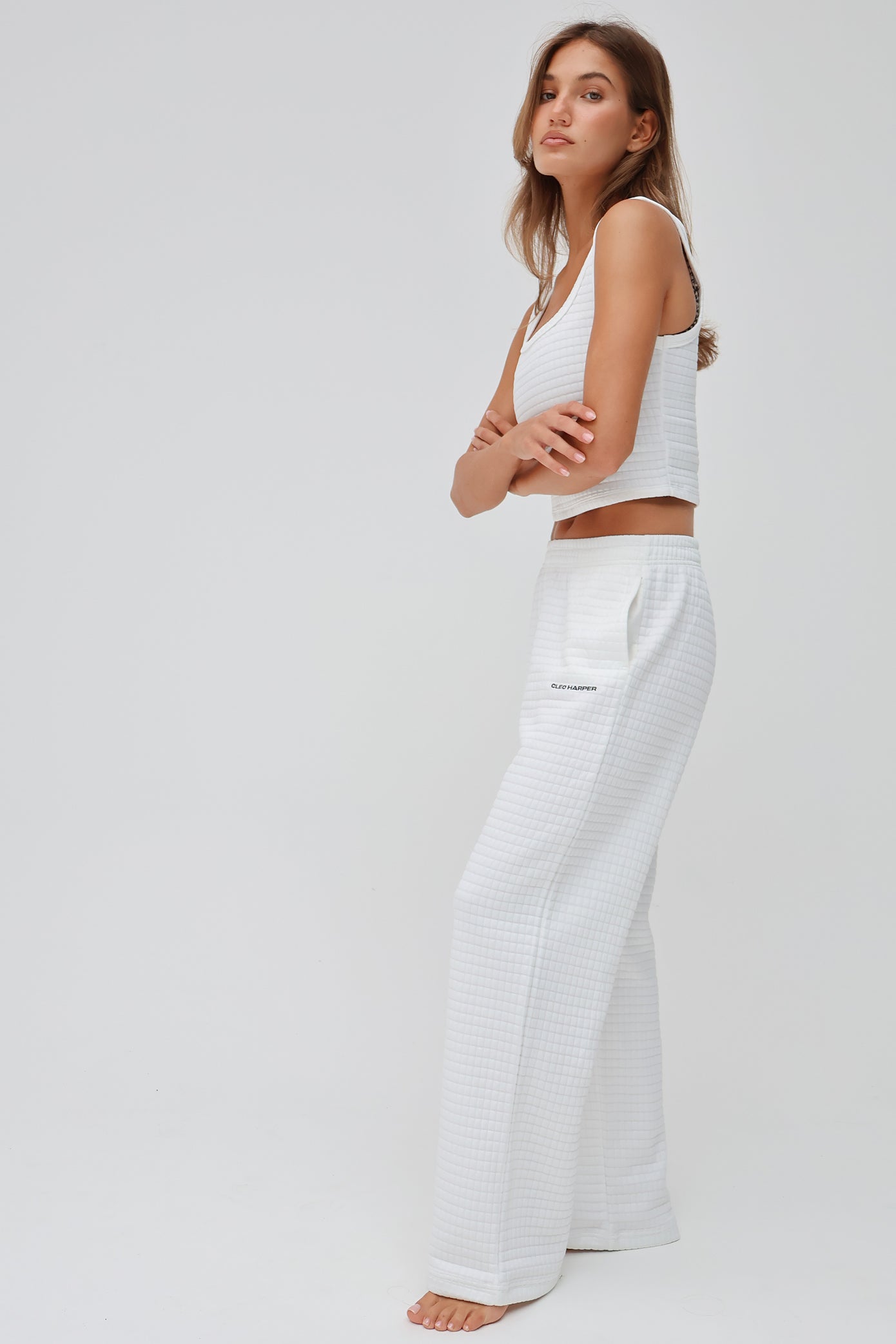 Quilla Pant - White