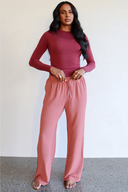 Ascend Top - Burgundy