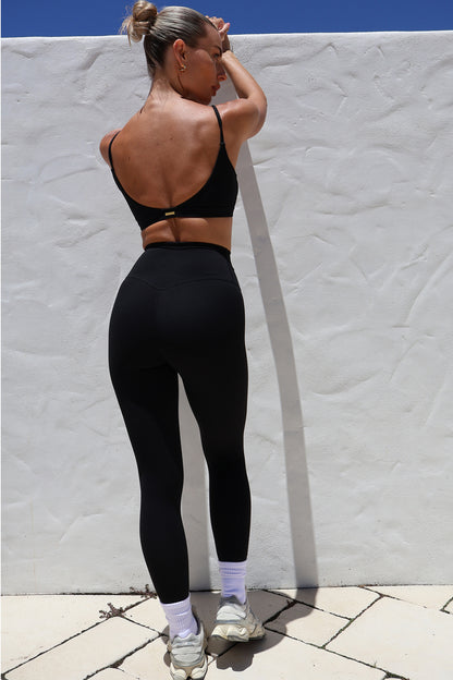 Banksia Bralet - Black