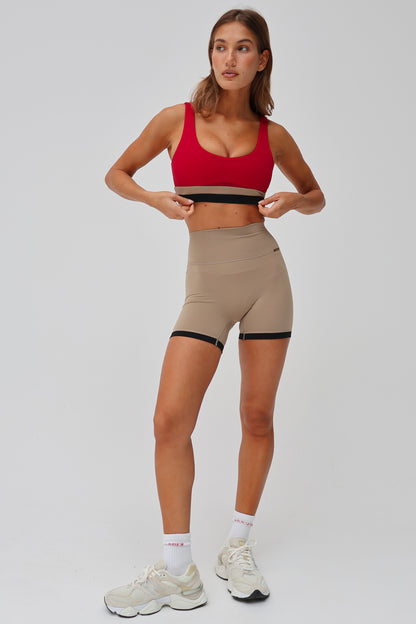 Tone Short - Taupe Black