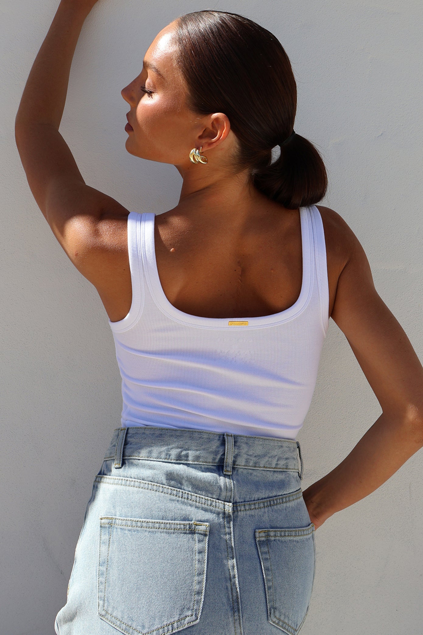 Calli Tank - White