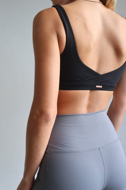 Clarendon Bralet - Black - Cleo Harper