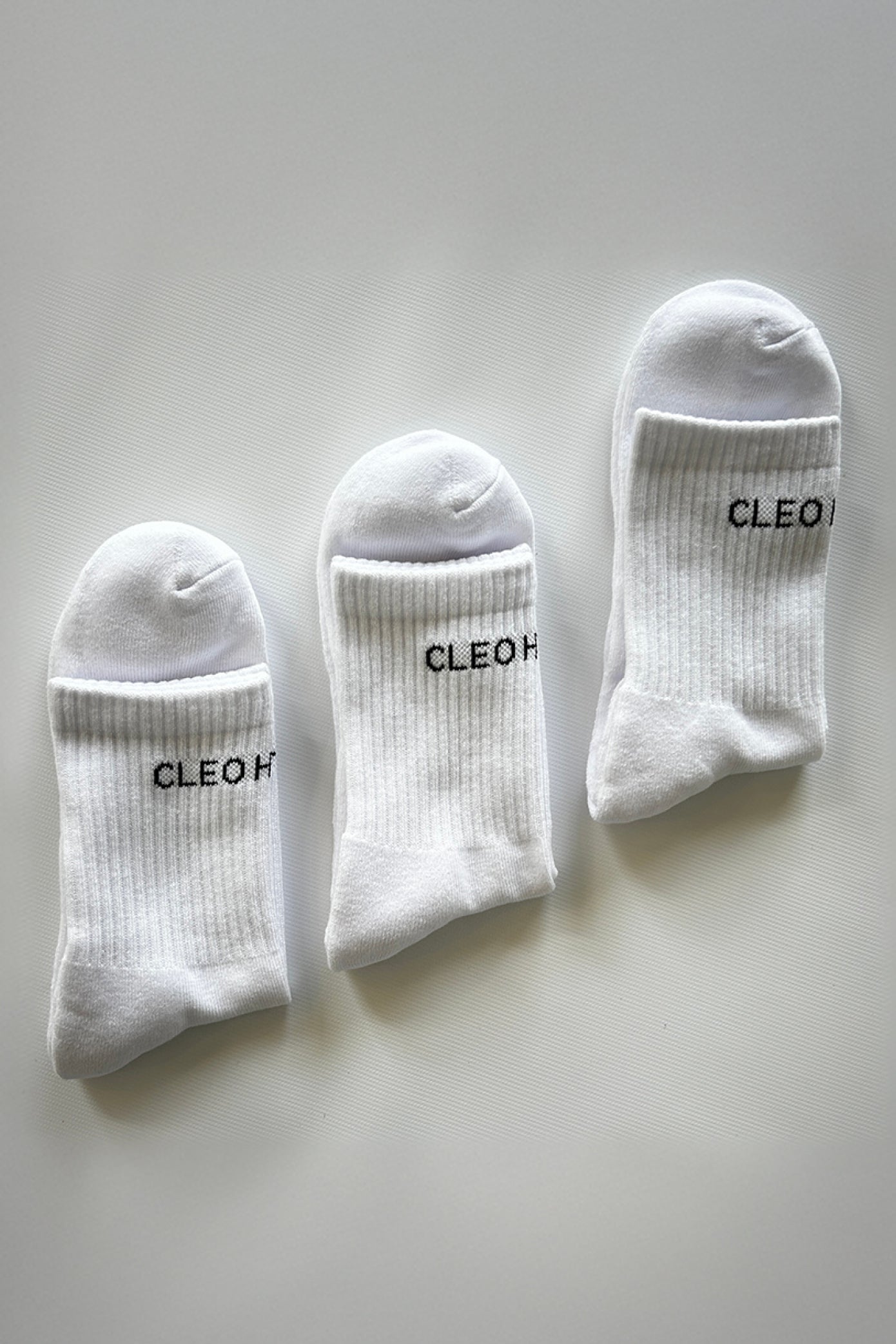 Classic Socks 3 Pack - Short - White