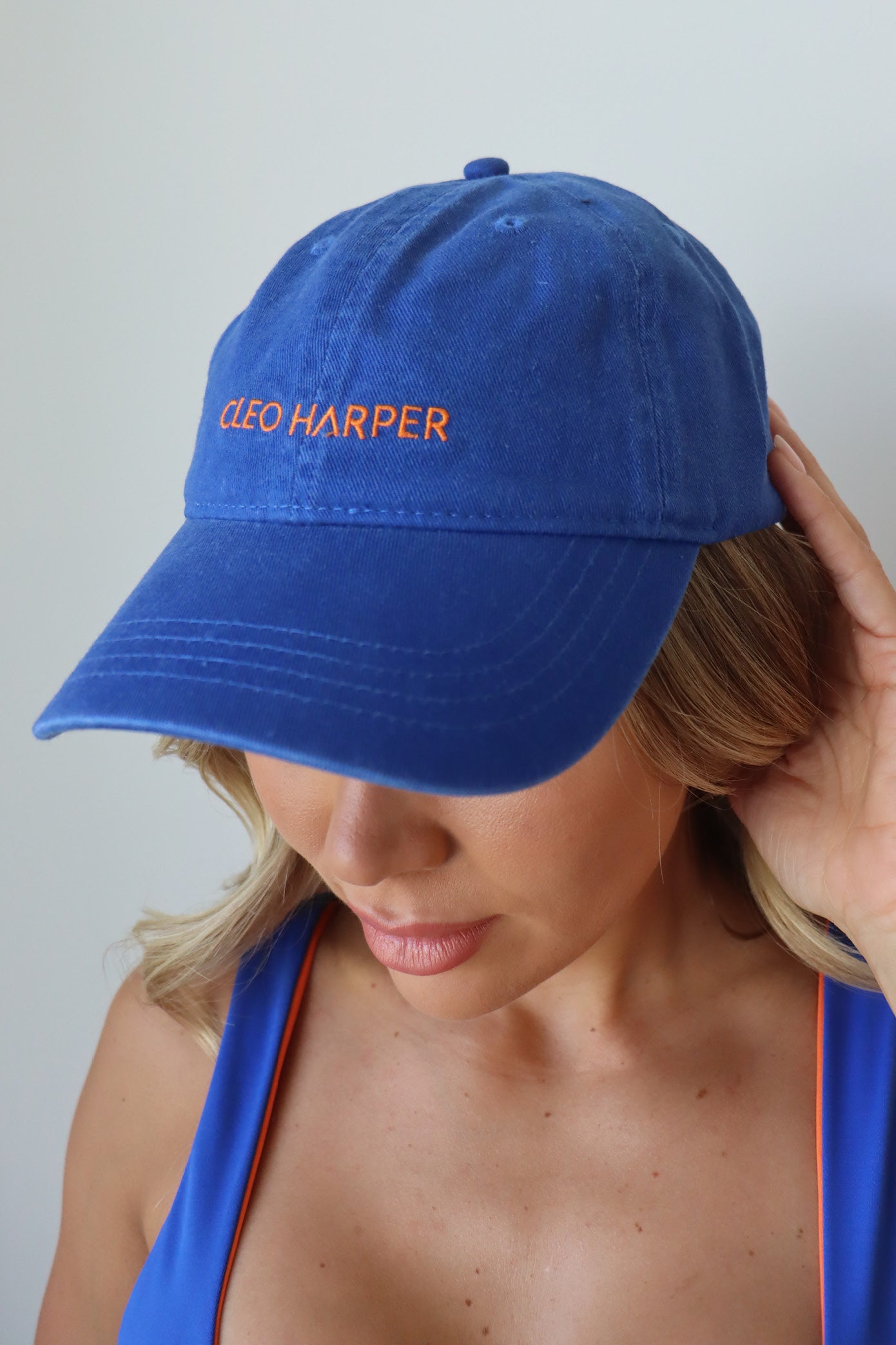 Relax Cap - Cobalt - Cleo Harper