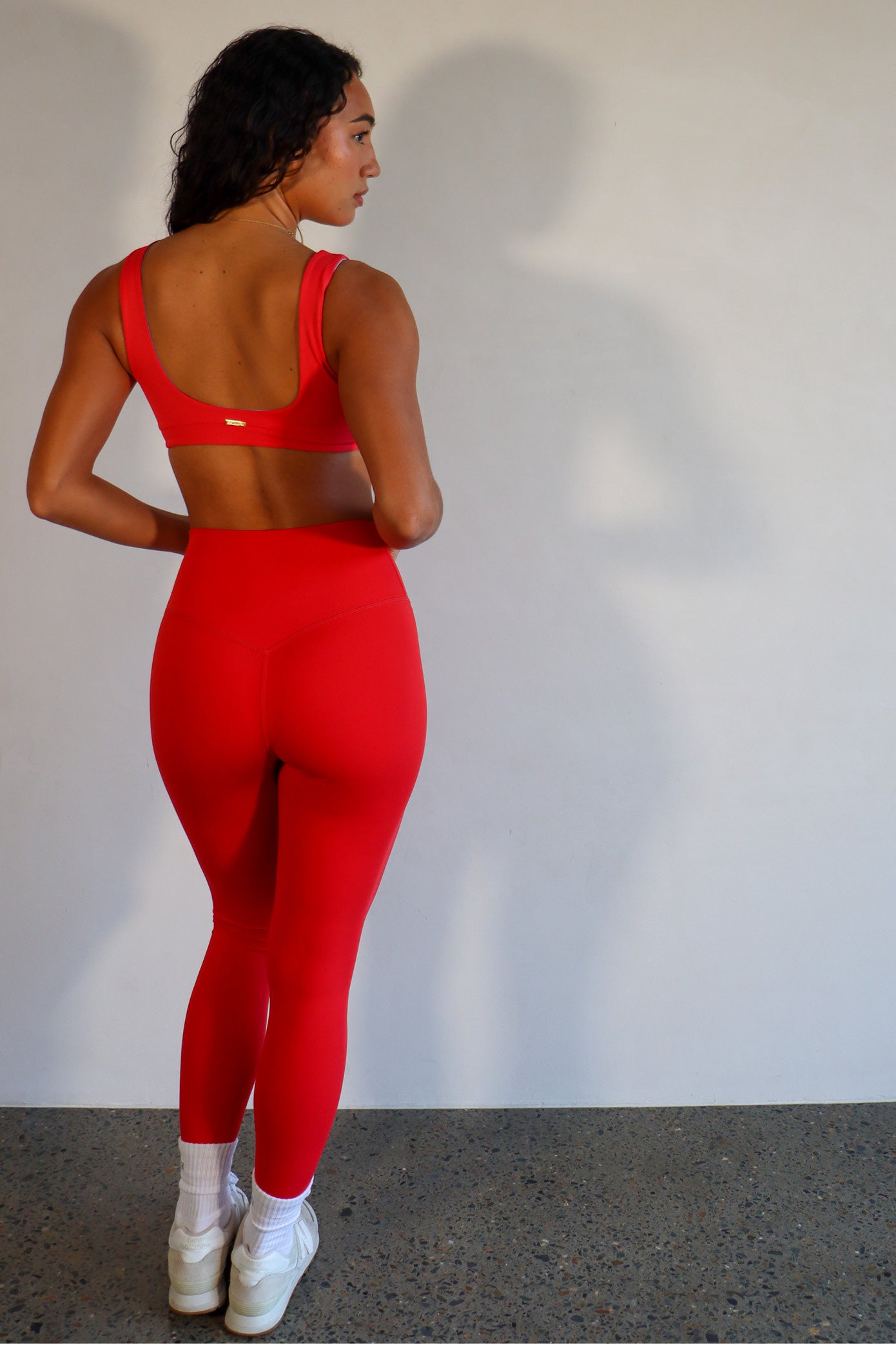 Unity Legging - Hibiscus