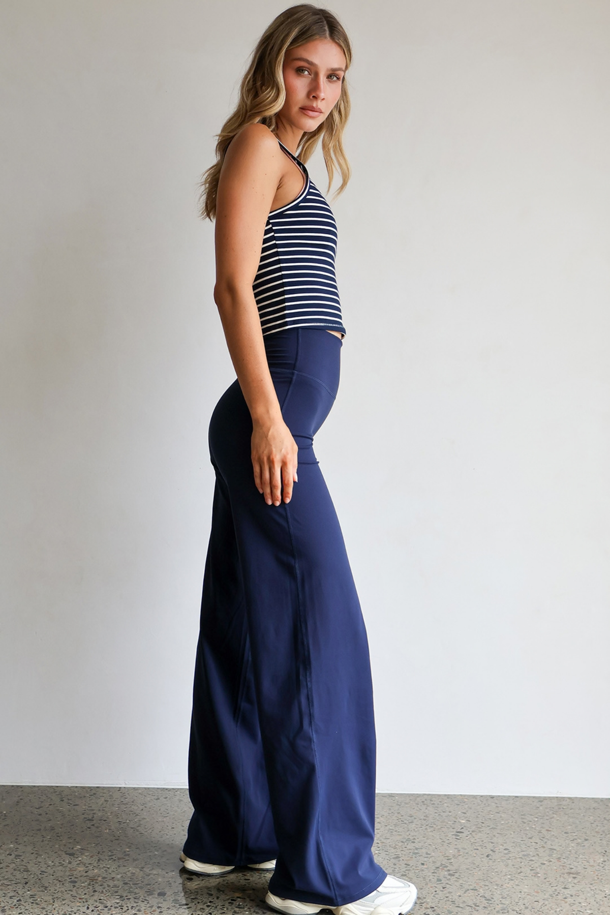 Platinum Wide Leg - Navy