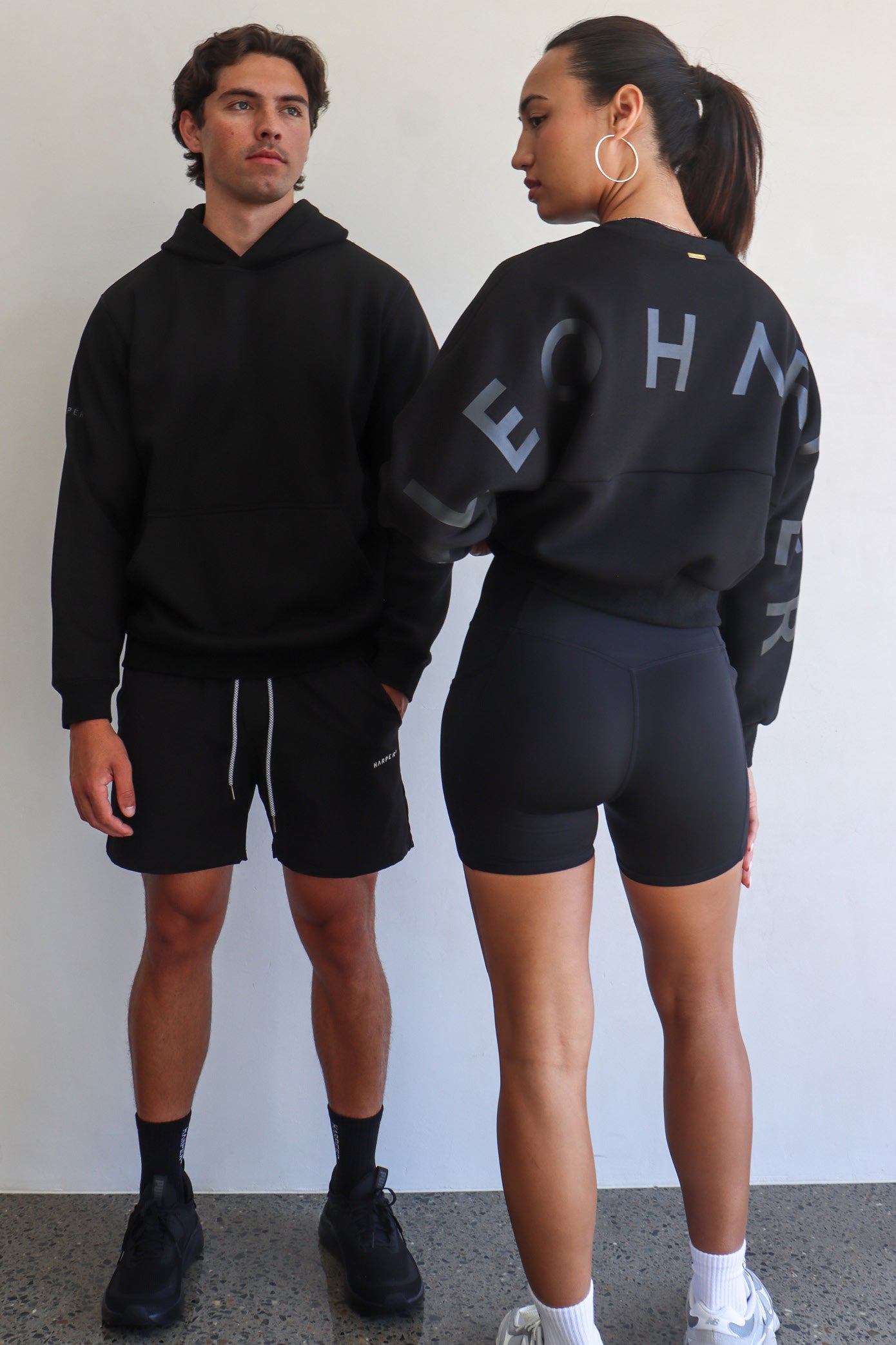 H17 Wave Shorts - Black - Cleo Harper