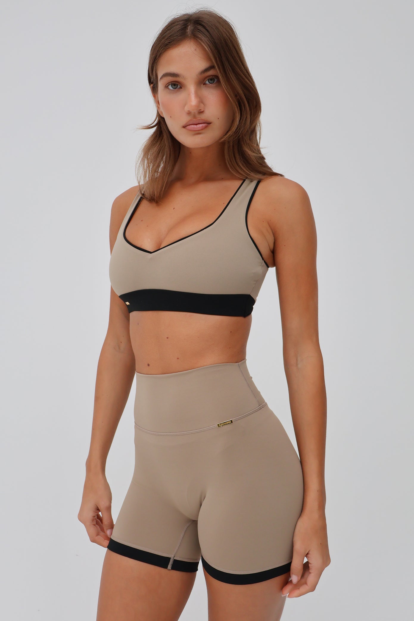 Tone Short - Taupe Black
