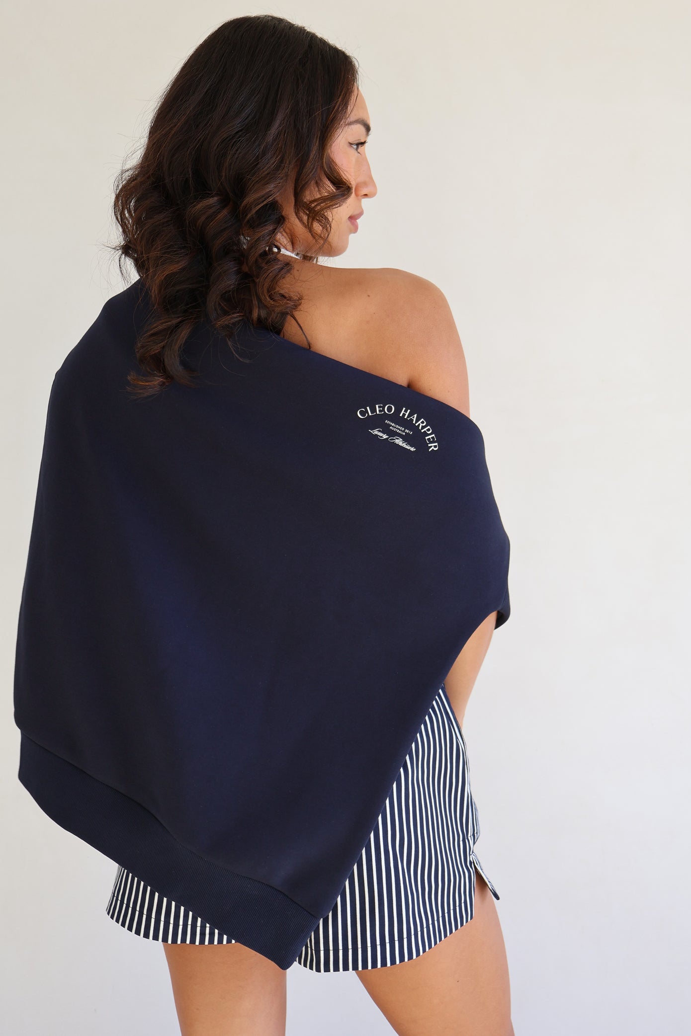 Elite Short - Navy Stripe