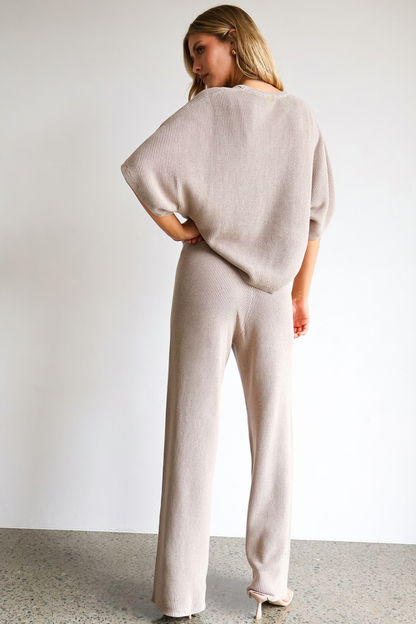 Laurent 100% Cotton Top - Sand