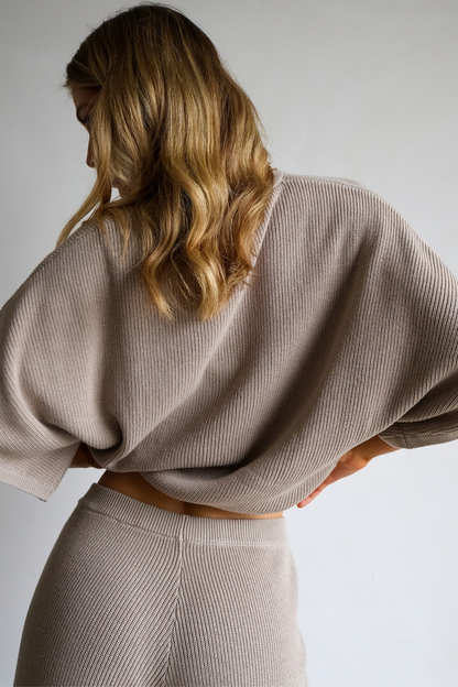 Laurent 100% Cotton Top - Sand