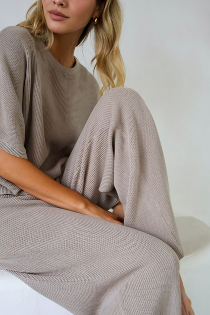 Laurent 100% Cotton Top - Sand