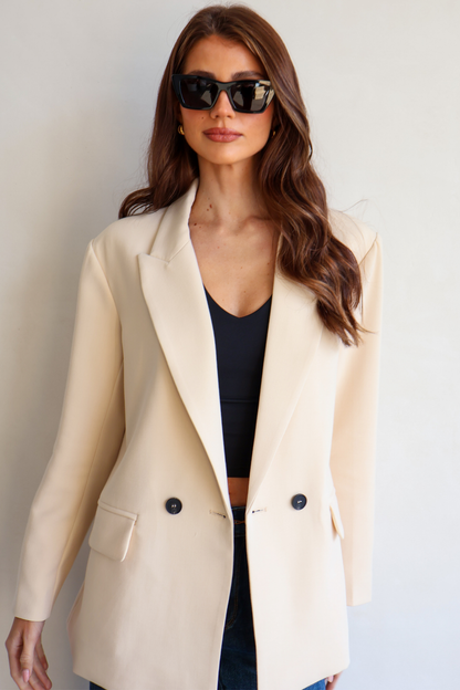 London Blazer - Cream