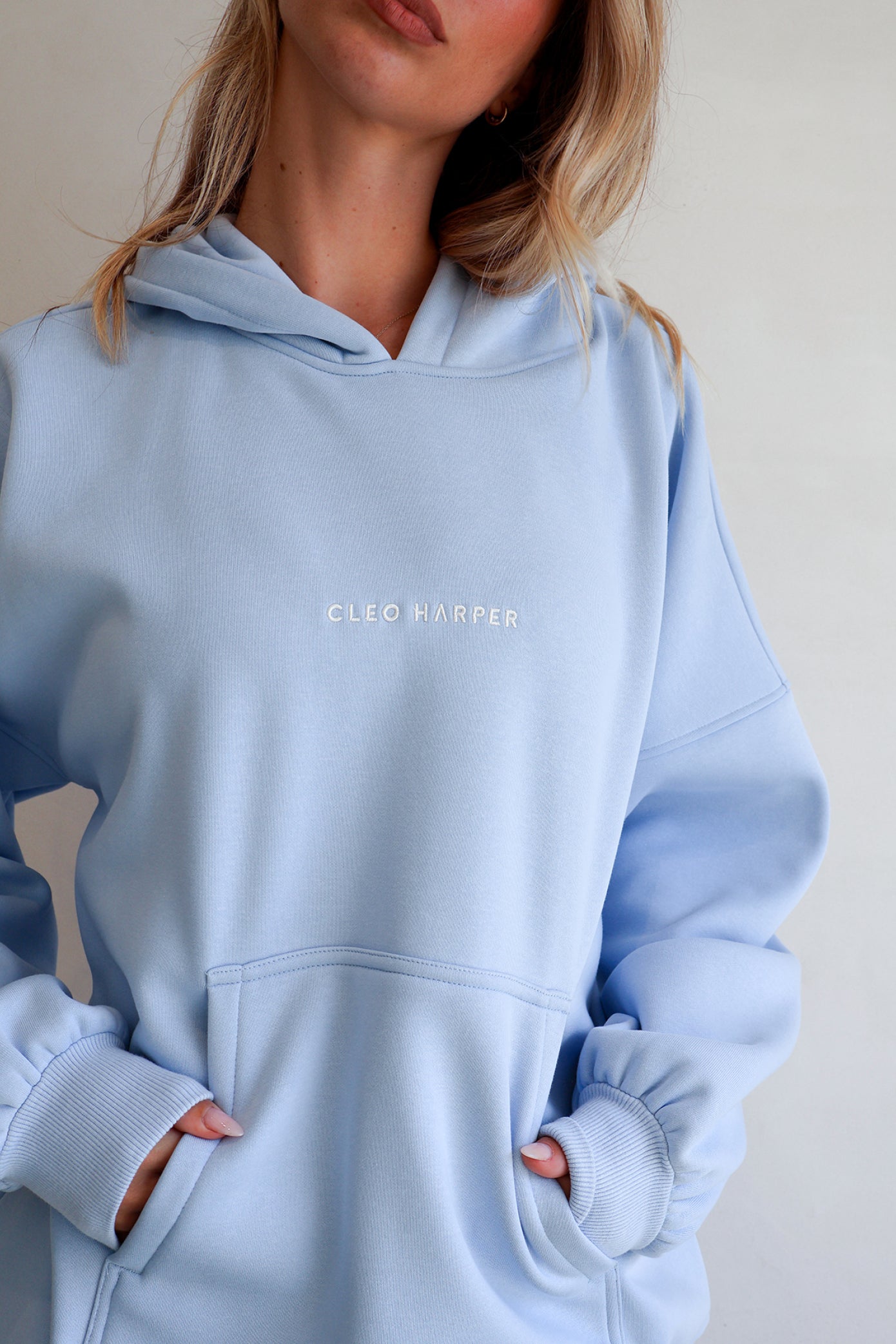 NYC Hoodie - Powder Blue