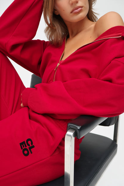 Opera Hoodie - Ruby