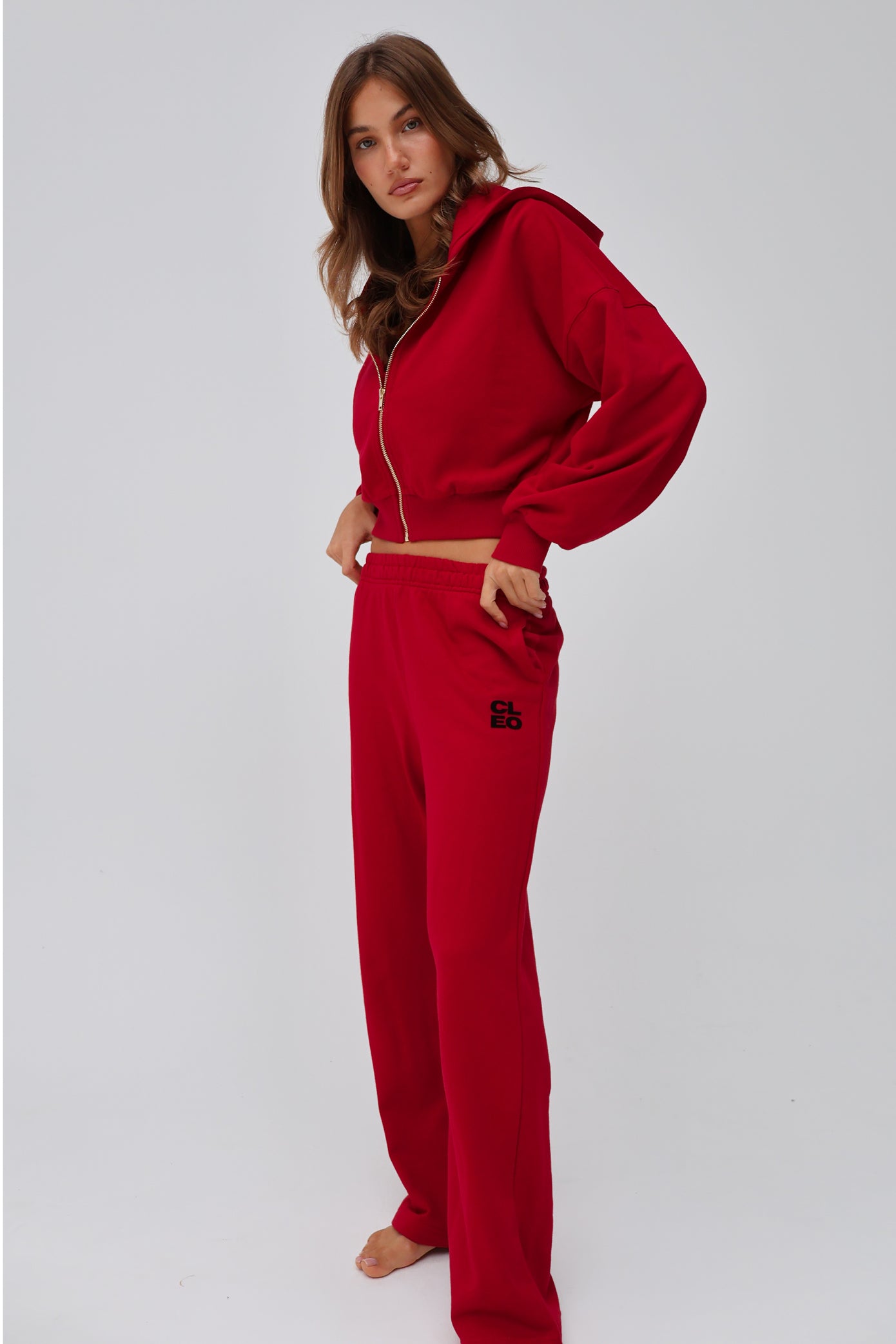 Opera Hoodie - Ruby