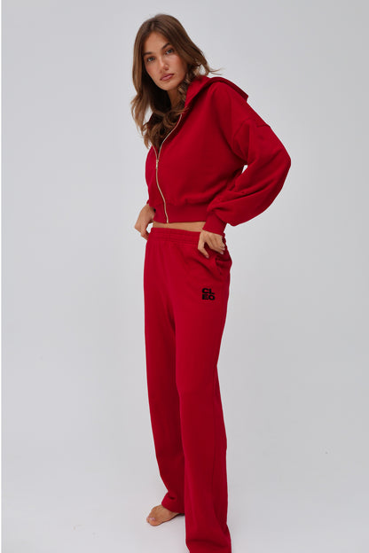 Opera Hoodie - Ruby