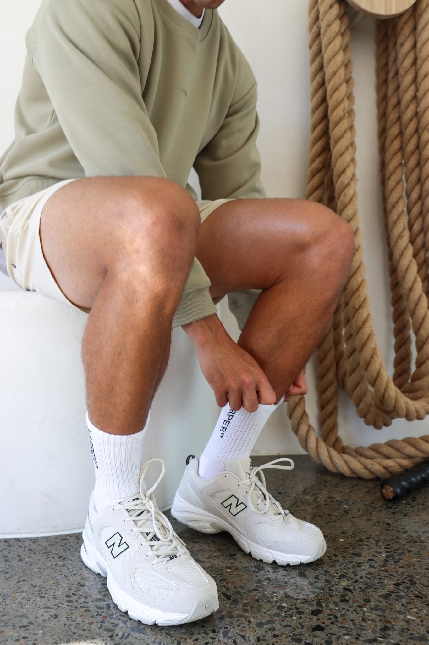 H17 Classic Socks 3 Pack - Short - Black and White - Cleo Harper