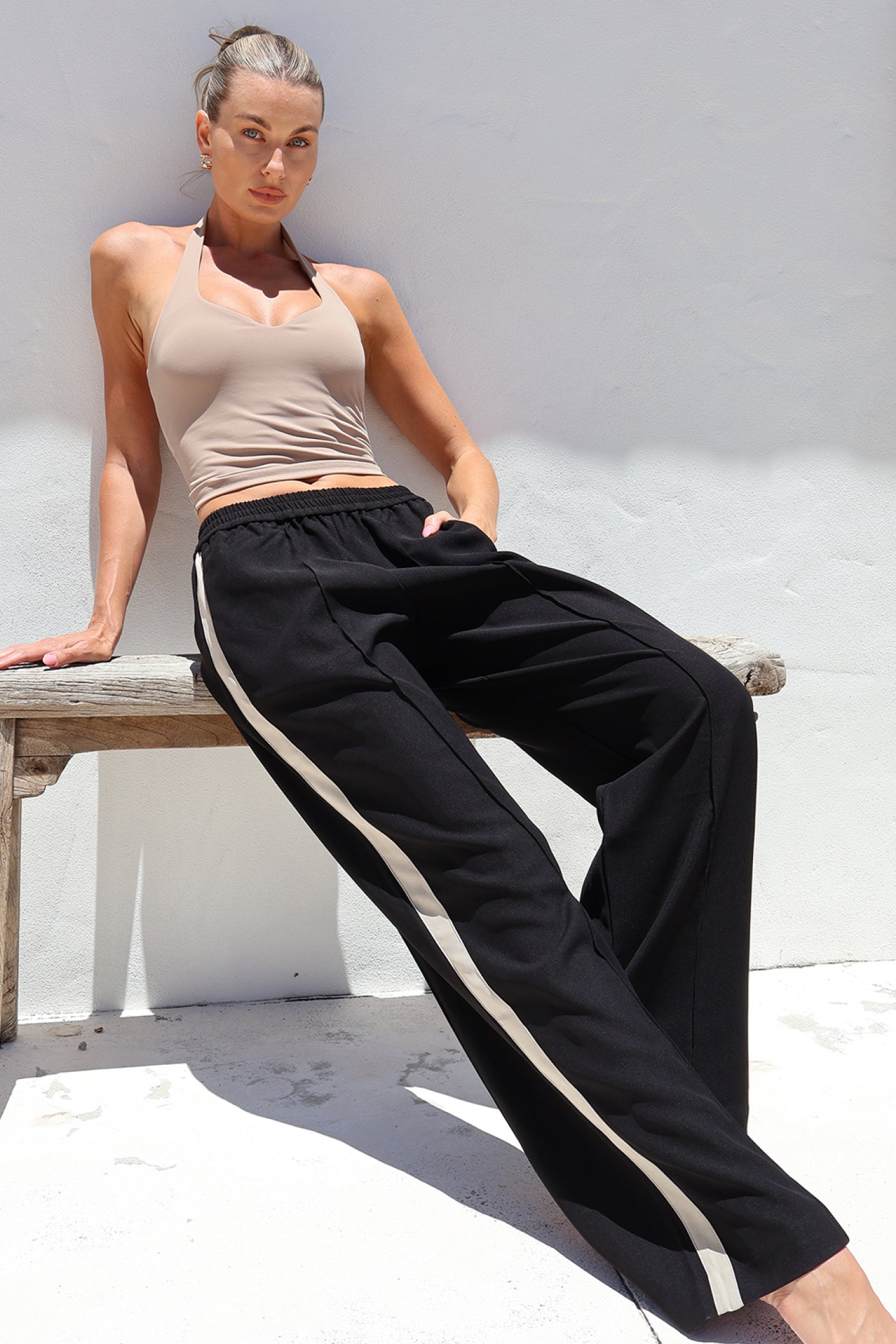 Circuit Pant - Black Beige
