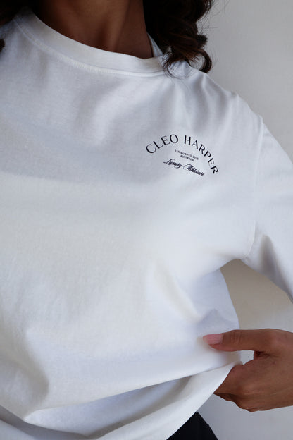 Power Tee - Navy White