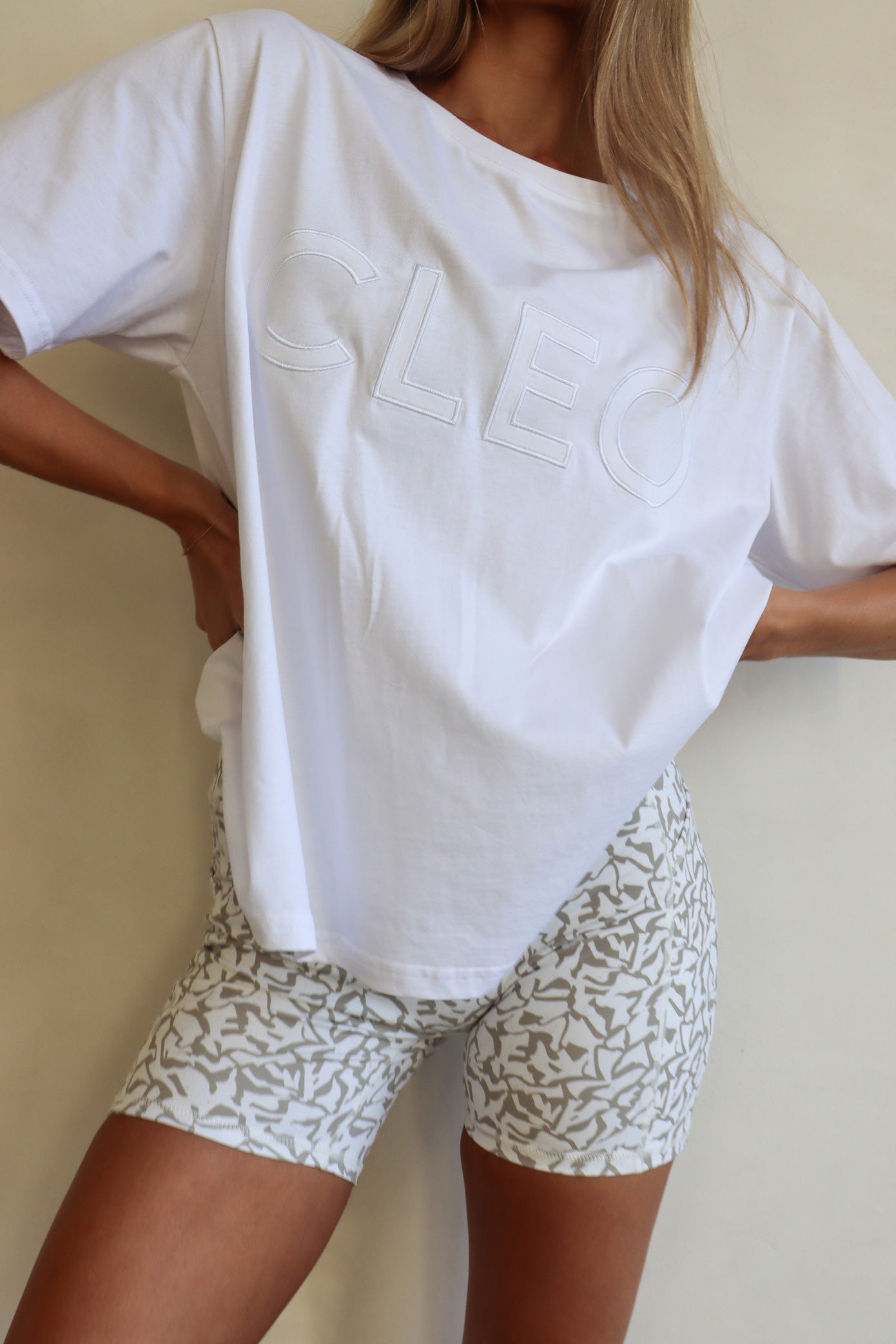 Power Tee - Triple White