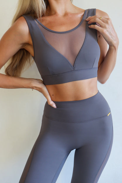 Rise Bralet - Flint