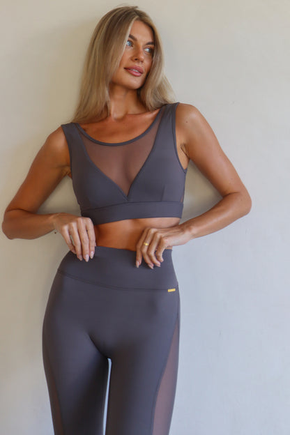 Rise Bralet - Flint