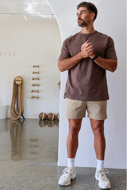 H17 Wave Shorts - Tan