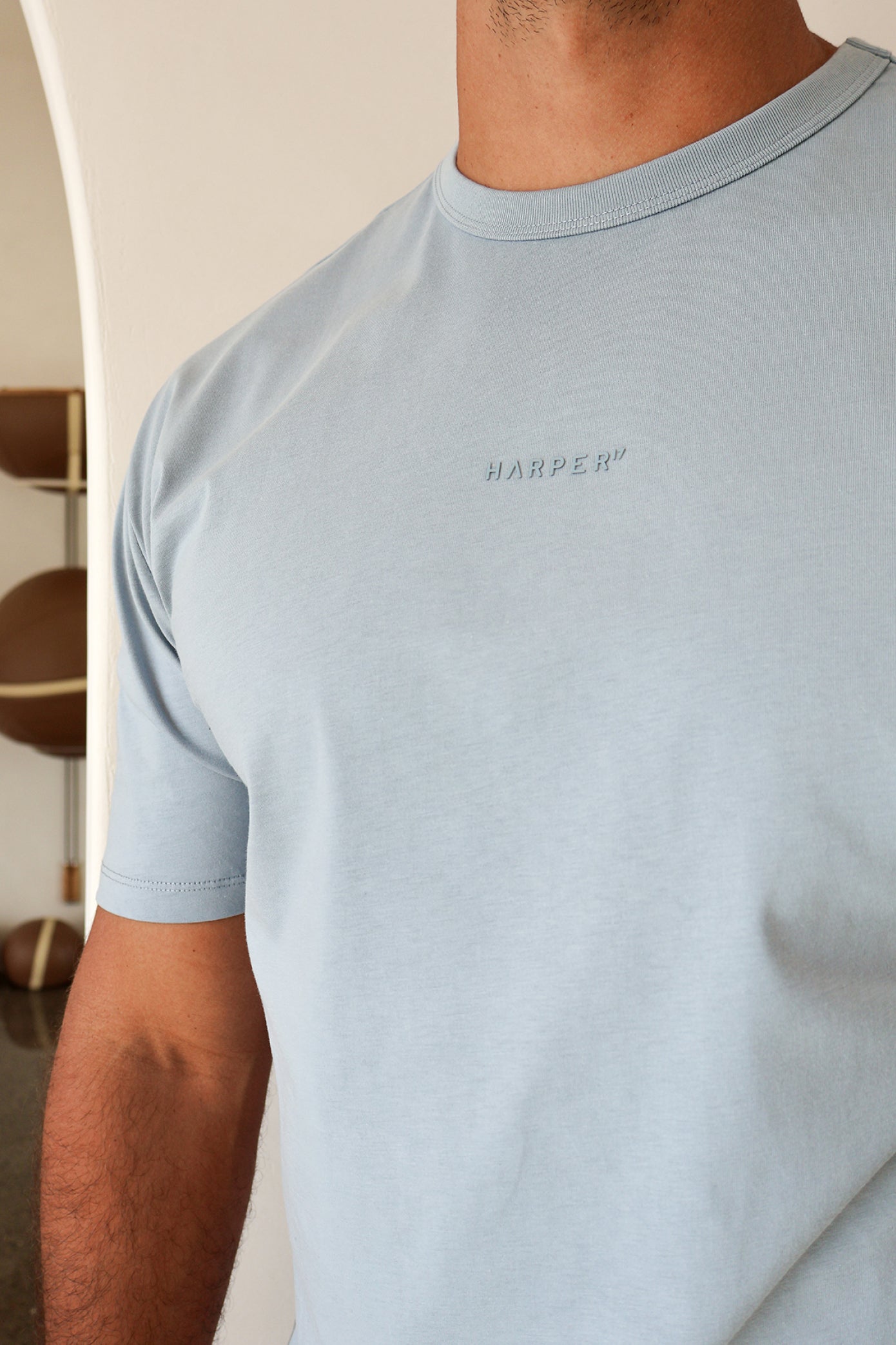 H17 Rome T Shirt - Light Blue