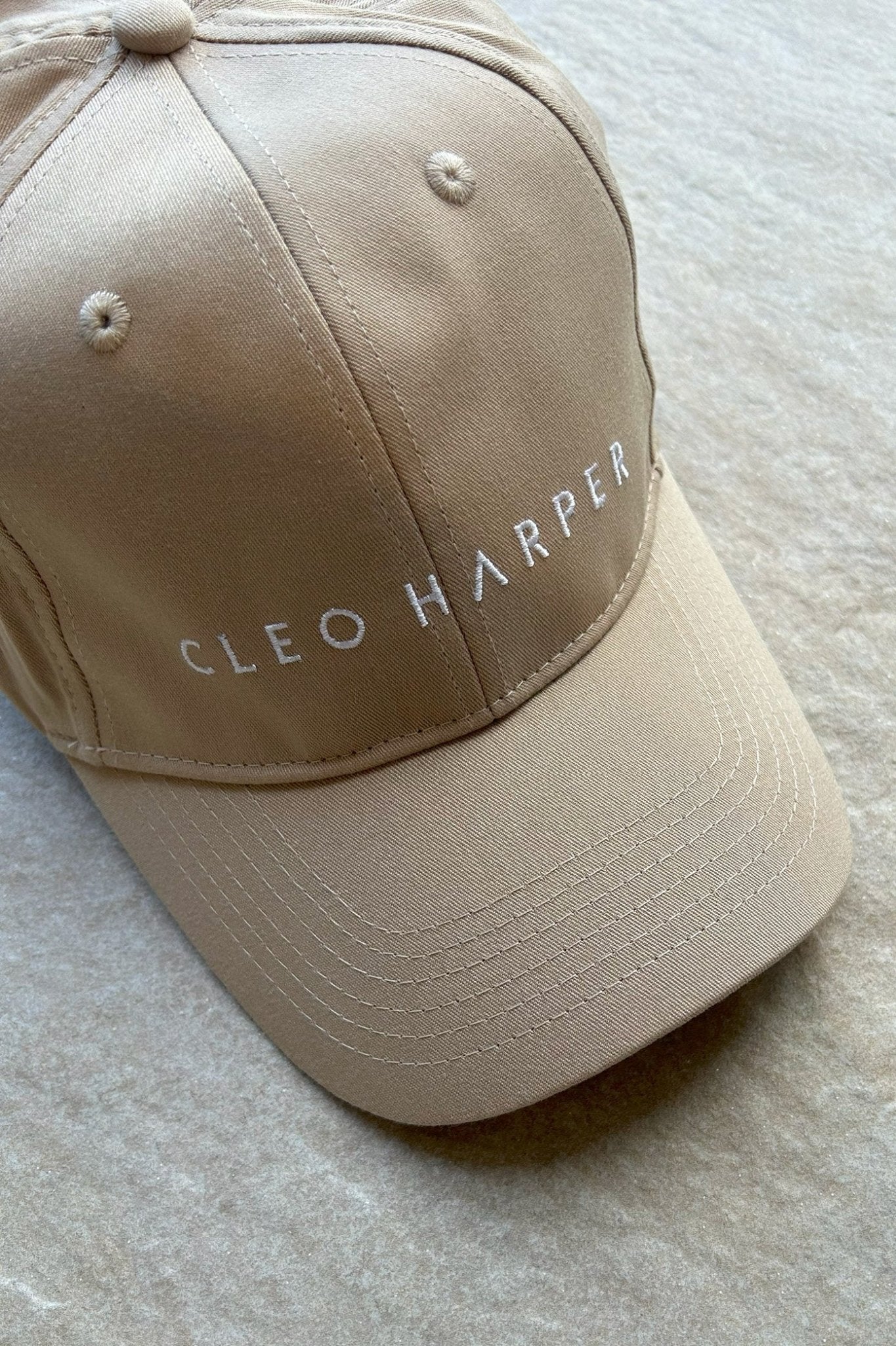 Sport Cap - Beige - Cleo Harper