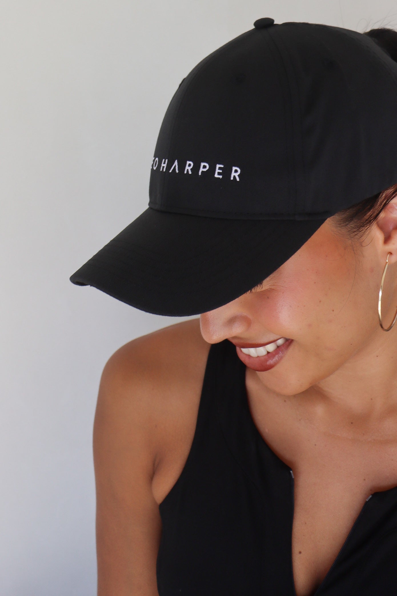 Sport Cap - Black - Cleo Harper