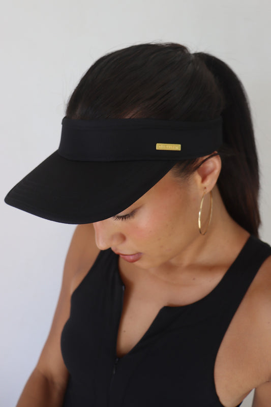 Visor - Black - Cleo Harper