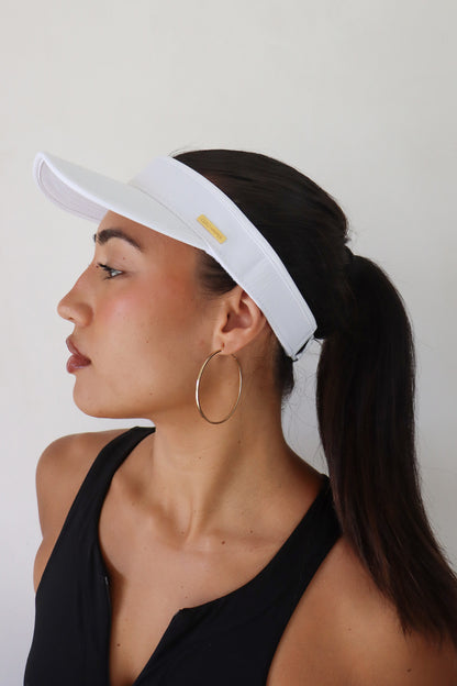 Visor - White - Cleo Harper