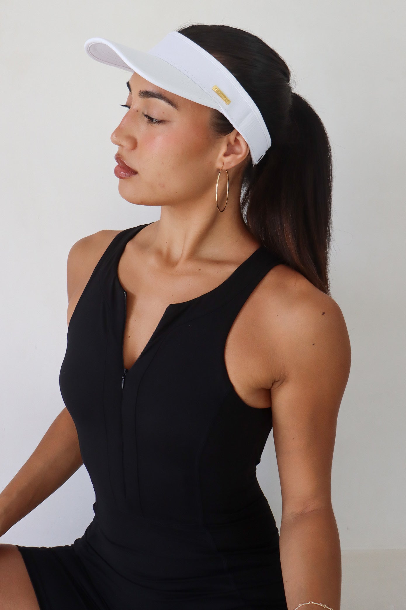Visor - White - Cleo Harper