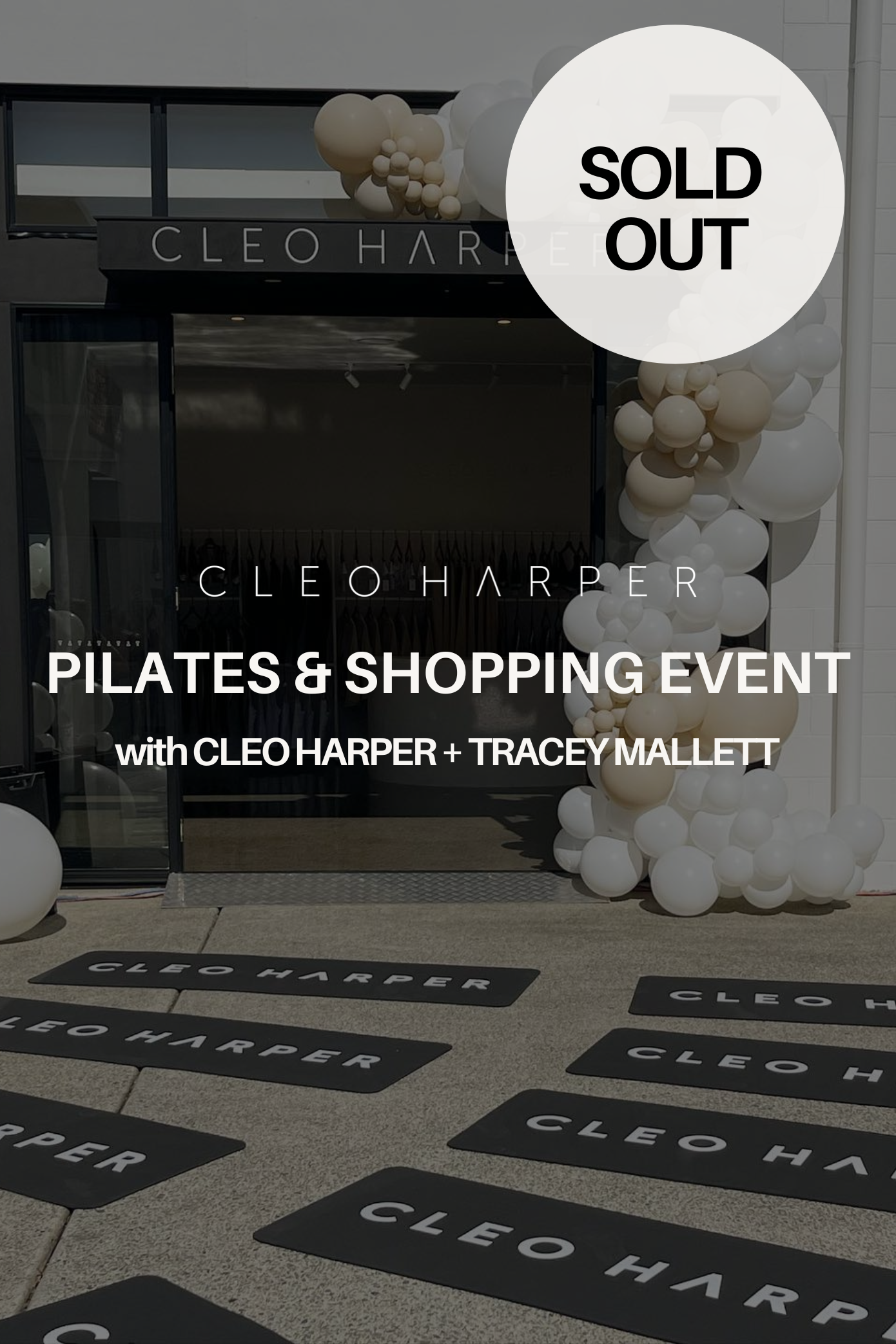 Tracey Mallett Pilates & Shopping Event