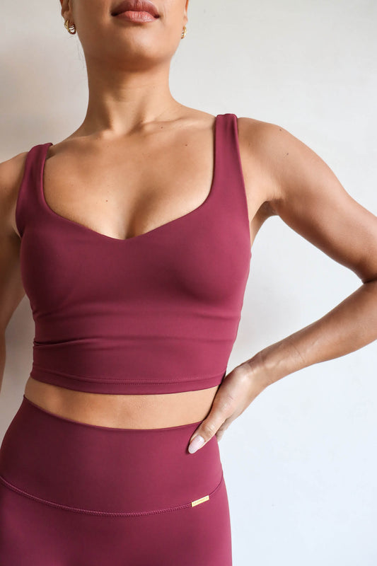 Zeppelin Bralet - Burgundy