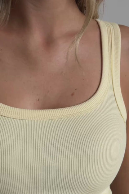 Calli Tank - Lemon